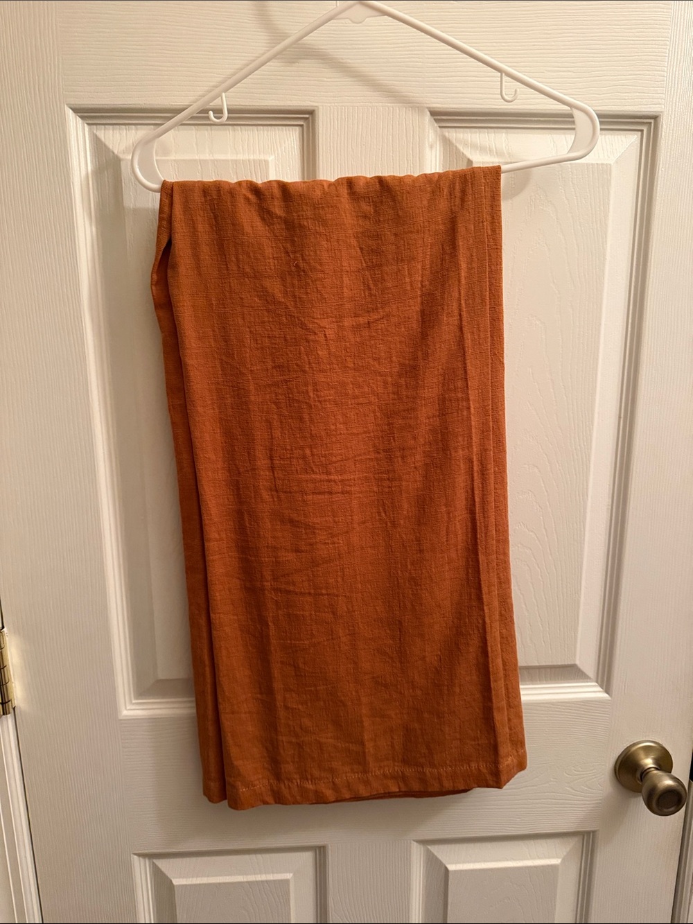 Lilyful Rust-Toned Elastic Waist Pull-On Pants - Picture 3 of 15